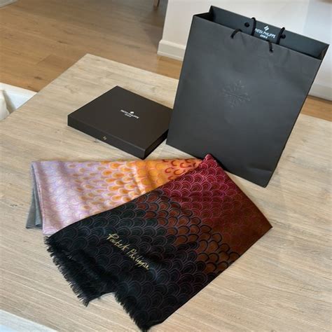 patek philippe scarf cashmere men|Patek Philippe Cashmere Printed Scarf w/ Tags .